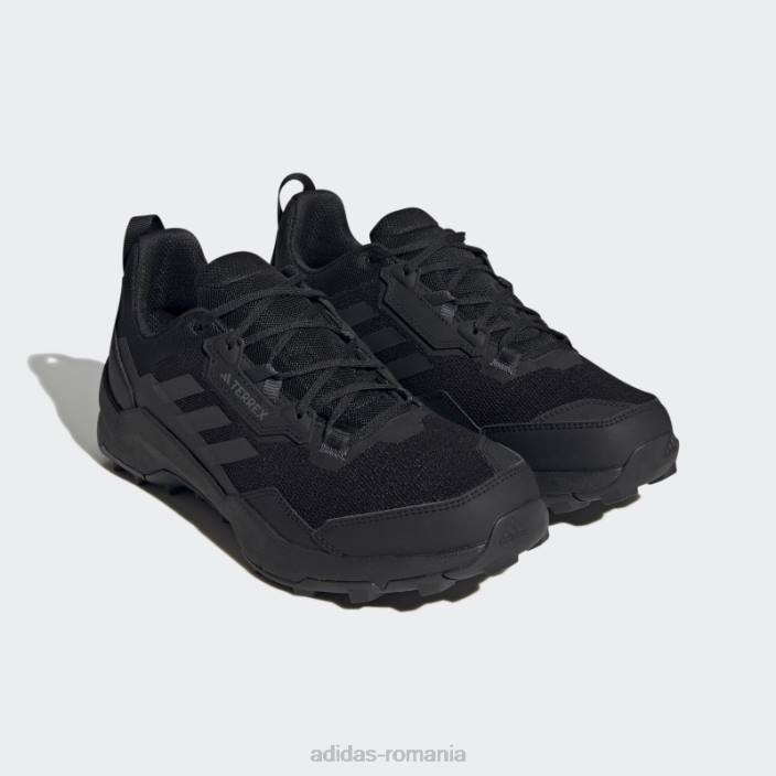 Adidas pantofi de drumeție largi terrex ax4 negri bărbați negru/carbon/gri 2JBN4187
