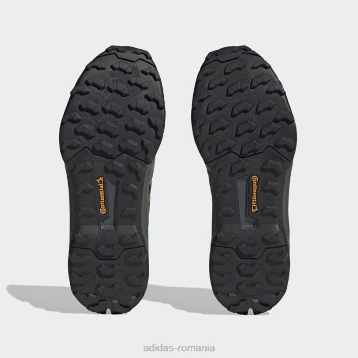 Adidas pantofi de drumeție largi terrex ax4 olive bărbați măsliniu/negru/gri 2JBN4178