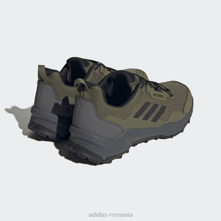 Adidas pantofi de drumeție largi terrex ax4 olive bărbați măsliniu/negru/gri 2JBN4178