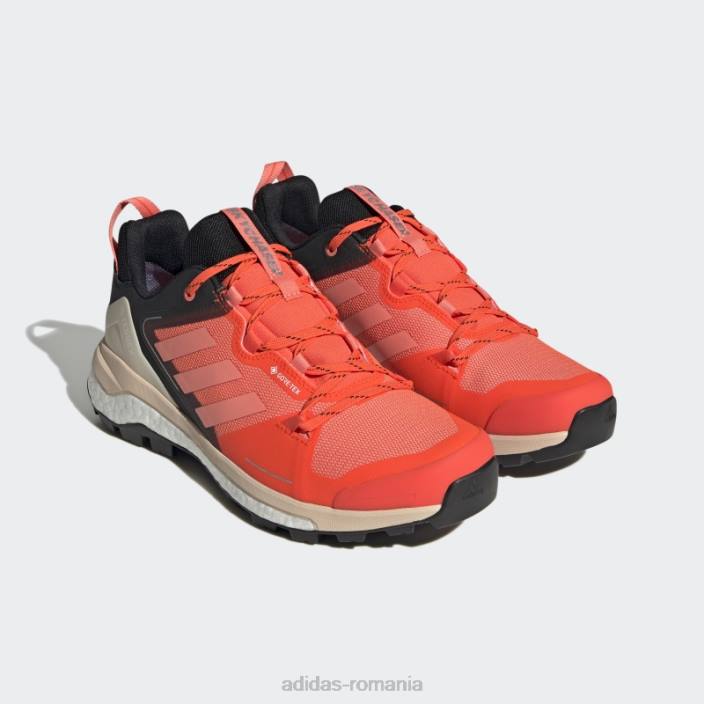 Adidas pantofi de drumeție orange terrex skychaser gore-tex 2.0 adidas bărbați portocaliu/coral/negru 2JBN4047