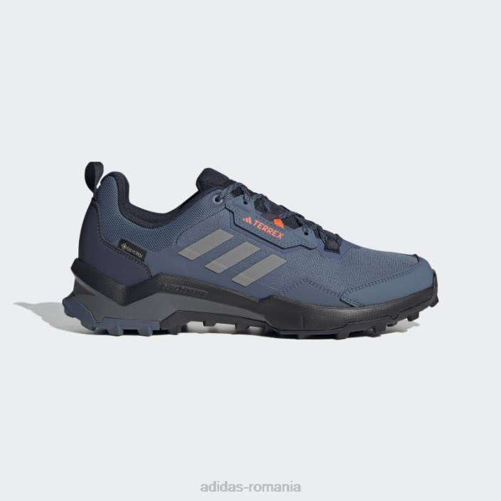 Adidas pantofi de drumeție steel terrex ax4 gore-tex bărbați otel/gri/portocaliu 2JBN238