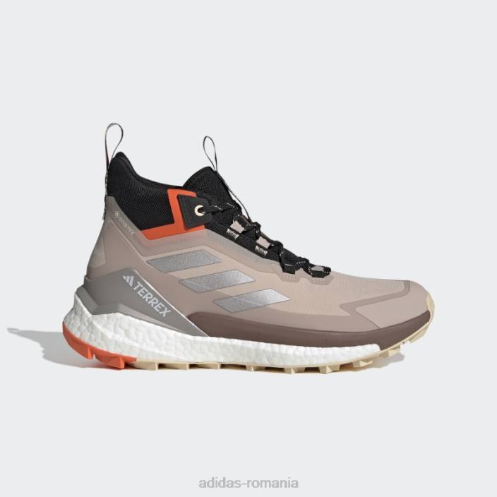 Adidas pantofi de drumeție terrex free hiker gore-tex 2.0 taupe adidas bărbați taupe/taupe met/earth 2JBN4074