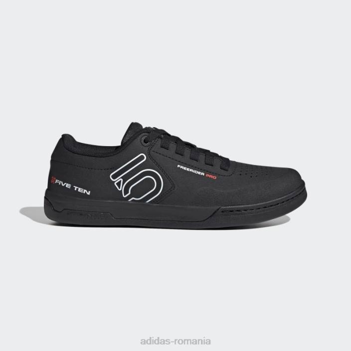 Adidas pantofi negri cinci ten freerider pro mountain bike bărbați alb negru 2JBN364