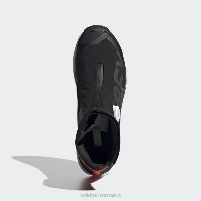 Adidas pantofi negri terrex agravic tech pro trail running bărbați negru/alb/rosu 2JBN13054