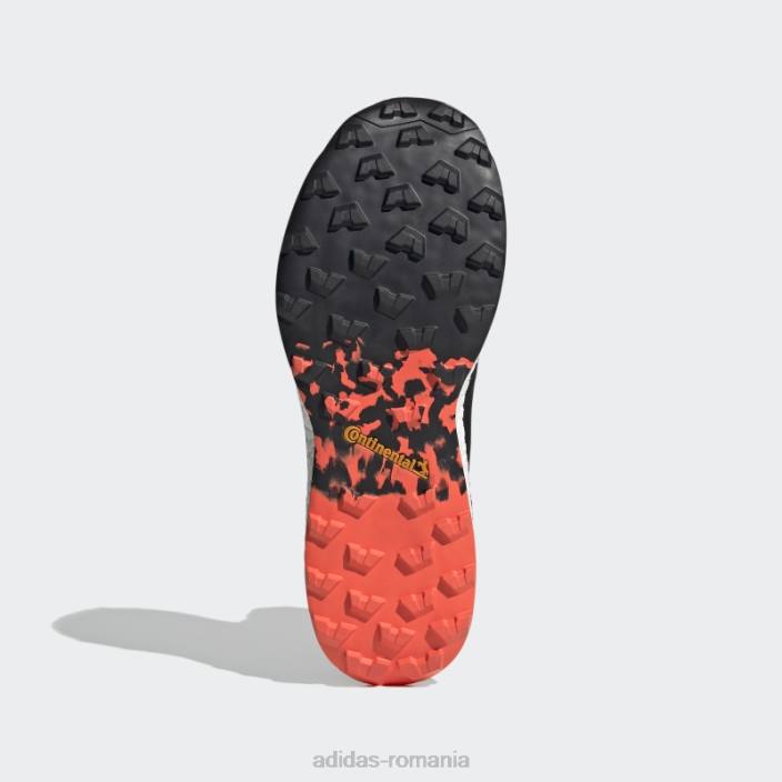 Adidas pantofi negri terrex agravic tech pro trail running bărbați negru/alb/rosu 2JBN13054