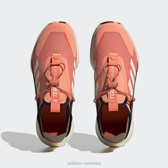 Adidas terrex voyager 21 slip-on heat.rdy pantofi de voiaj coral adidas bărbați coral/alb/auriu 2JBN12762