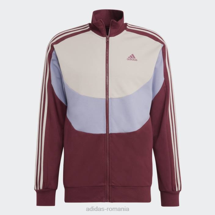 Adidas costum de trening colorblock roșu adidas bărbați roșu 2JBN21438