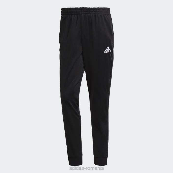 Adidas costum de trening negru primegreen essentials cu logo mic bărbați alb negru 2JBN20849