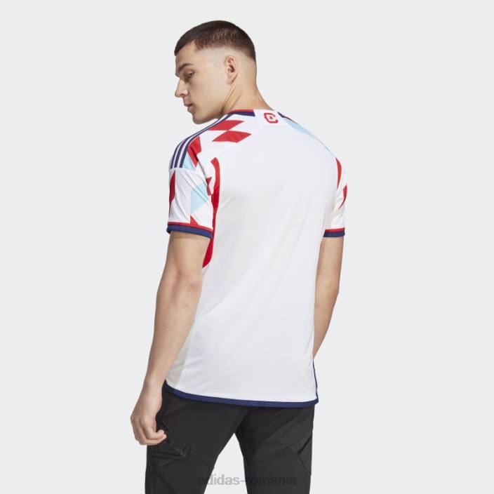 Adidas Chicago Fire 23/24 deplasare tricou autentic alb bărbați cer alb/noapte 2JBN20552