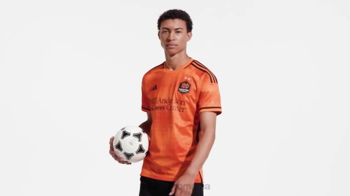 Adidas Houston dynamo 23/24 home tricou autentic portocaliu bărbați portocaliu/portocaliu îndrăzneț 2JBN20534