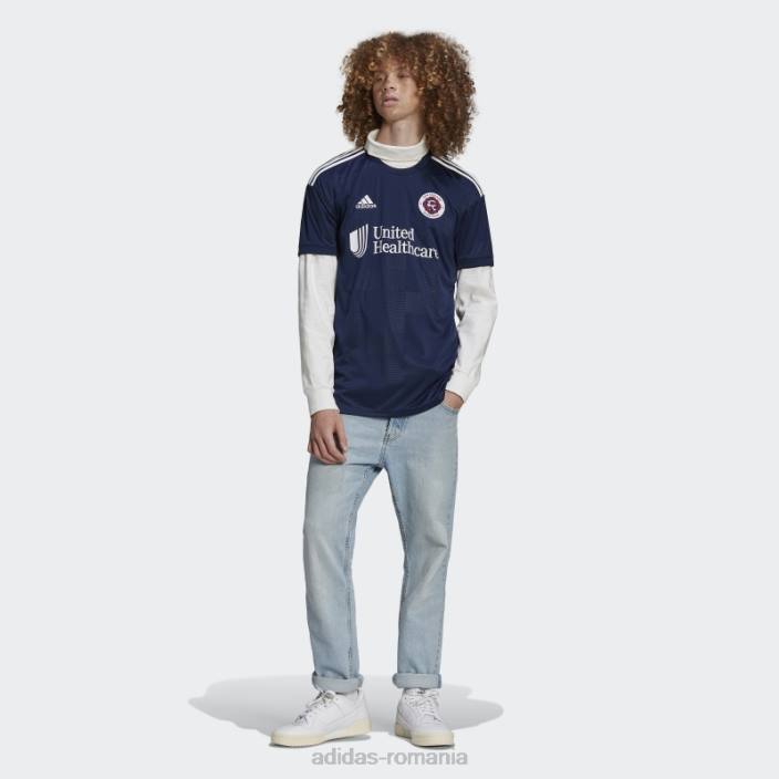 Adidas New England Revolution 22/23 home tricou noapte indigo bărbați noapte indigo/roșu 2JBN20485