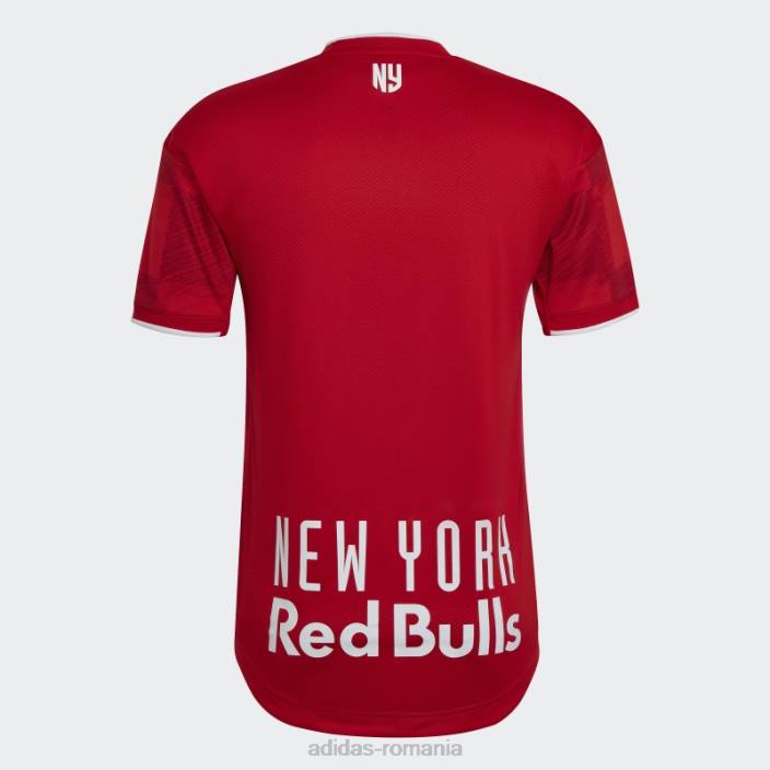 Adidas New York Red Bulls 22/23 deplasare tricou autentic roșu bărbați rosu alb 2JBN20443