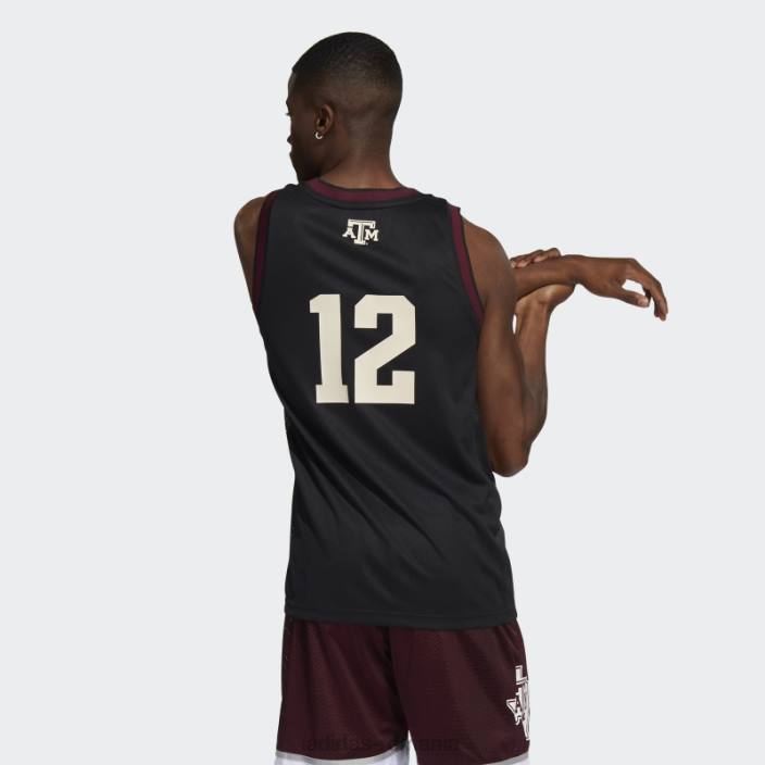 Adidas Tricou aggies swingman negru adidas bărbați negru/fildeș 2JBN20592