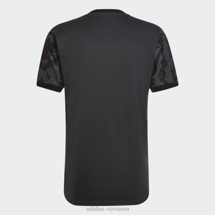 Adidas Tricou de deplasare carbon Houston Dynamo 22/23 bărbați carbon/negru 2JBN20621