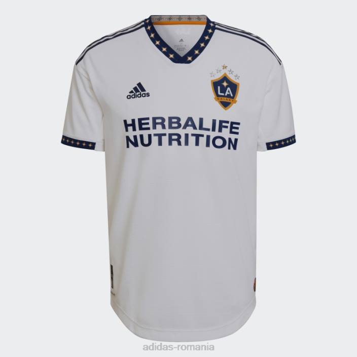 Adidas alb la galaxy 22/23 home tricou autentic adidas bărbați alb/albastru închis 2JBN20445