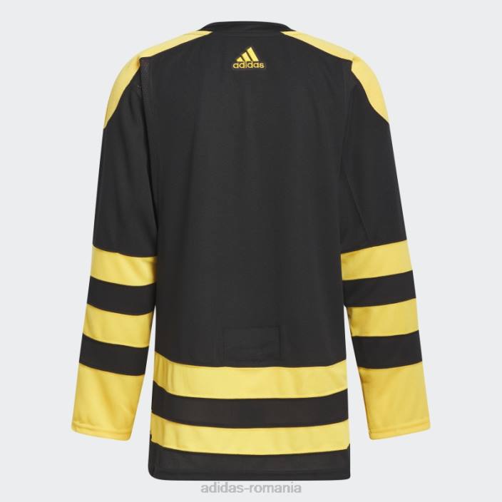 Adidas black bruins tricou de iarnă autentic cu semnătură clasică adidas bărbați negru 2JBN20211