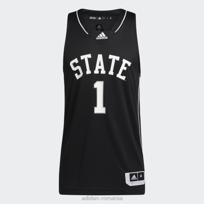 Adidas buldogs ncaa tricou swingman negru bărbați alb negru 2JBN20264