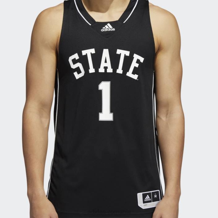 Adidas buldogs ncaa tricou swingman negru bărbați alb negru 2JBN20264