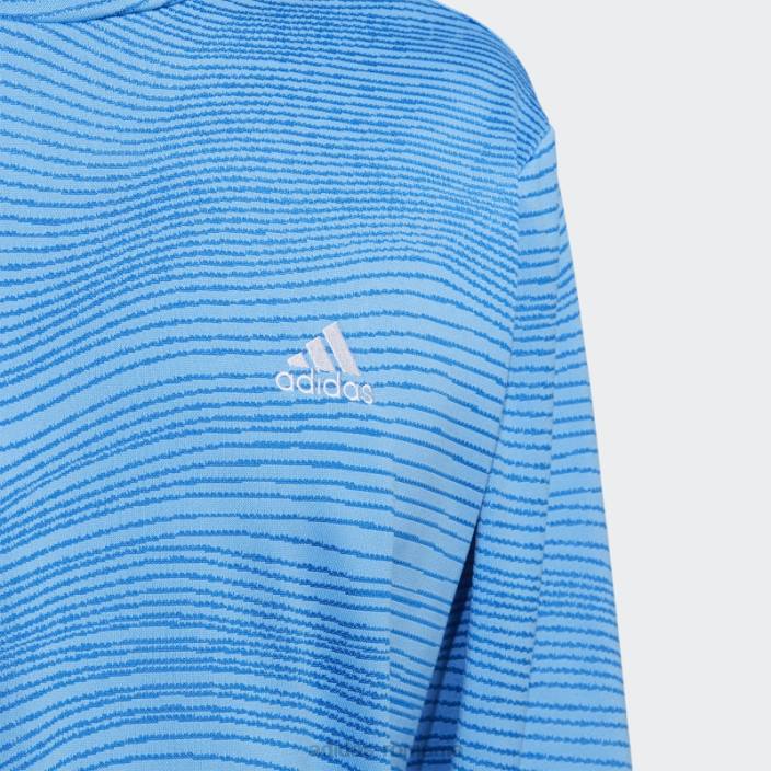 Adidas cămașă albastră cu mânecă lungă, făcută pentru a fi refăcută bărbați albastru 2JBN20554
