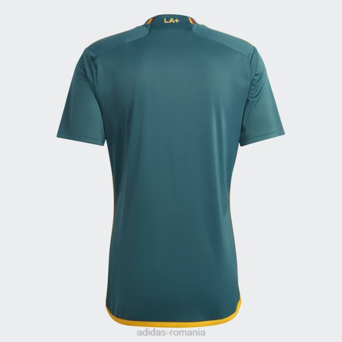 Adidas fashion la galaxy 23/24 deplasare tricou colegiu auriu bărbați verde mister/aur colegiu 2JBN20350