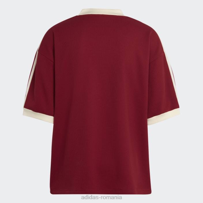 Adidas mexico icon jerse coll burgundy bărbați coll visiniu 2JBN20725