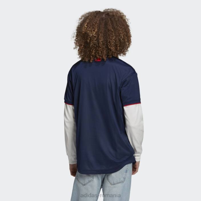 Adidas night indigo New England Revolution 22/23 tricou de acasă autentic bărbați noapte indigo/roșu 2JBN20585