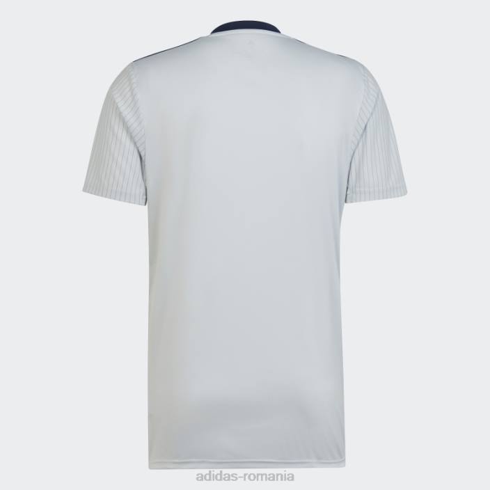 Adidas st. gri. tricou deplasare lui louis city sc 23 bărbați gri/indigo noapte 2JBN20536