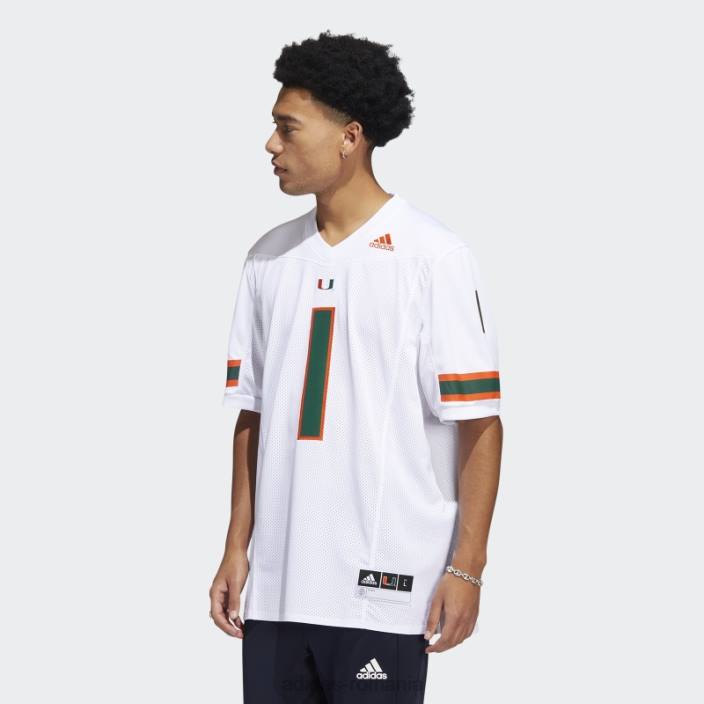 Adidas tricou alb cu icoana uraganelor bărbați alb 2JBN20482