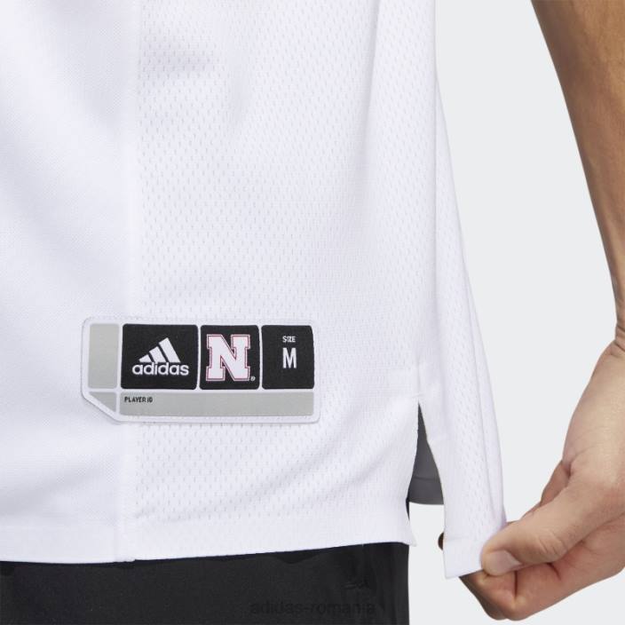 Adidas tricou alb de deplasare al porumbului bărbați alb 2JBN20848