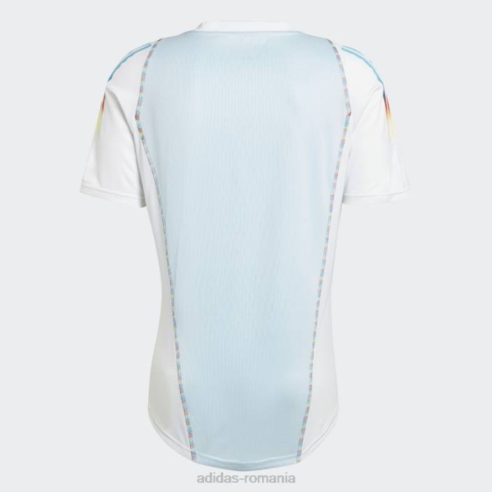 Adidas tricou alb tiro 23 pro adidas bărbați alb 2JBN20199