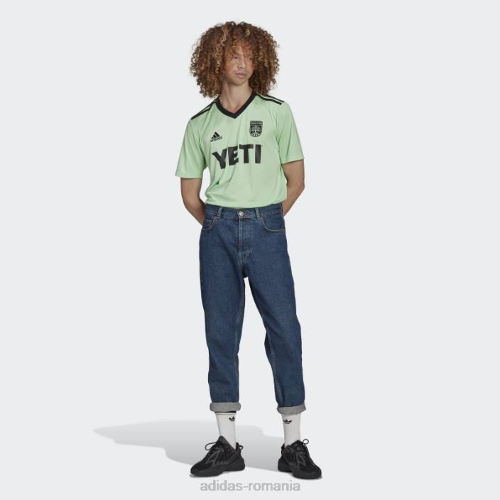 Adidas tricou austin fc 22/23 deplasare glory mint adidas bărbați glorie mentă/negru 2JBN20544