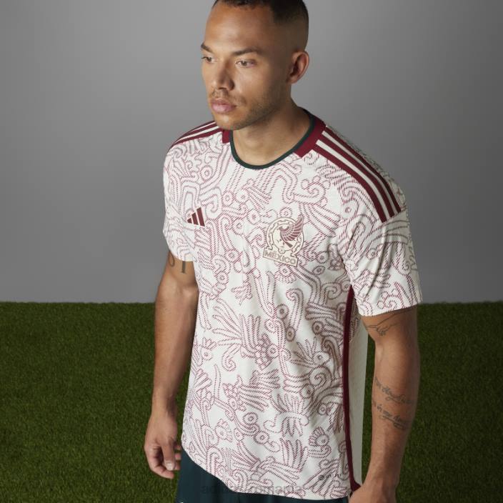 Adidas tricou autentic alb Mexic 22 deplasare bărbați alb 2JBN20272
