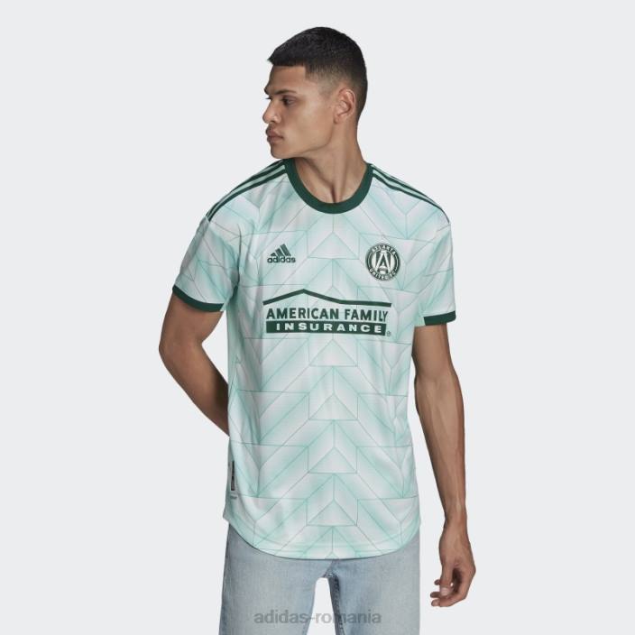 Adidas tricou autentic atlanta united fc 22/23 deplasare bărbați mentă/verde închis 2JBN20578