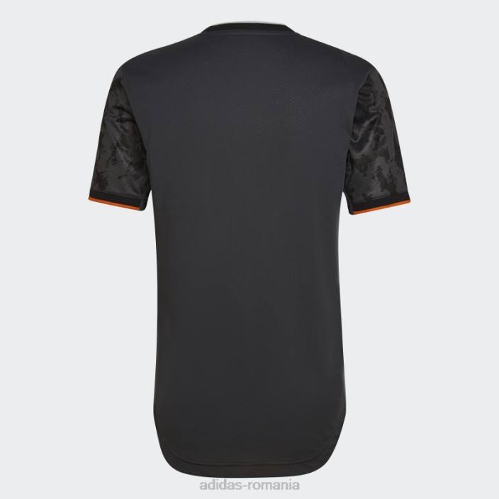 Adidas tricou autentic din carbon Houston Dynamo 22/23 deplasare bărbați carbon/negru 2JBN20597