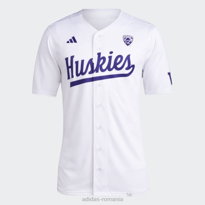 Adidas tricou de baseball pentru huskyi albi bărbați alb 2JBN20699