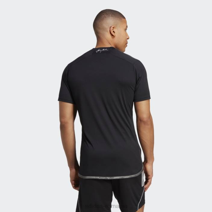 Adidas tricou de deplasare negru nashville sc 23/24 fashion bărbați negru 2JBN20494