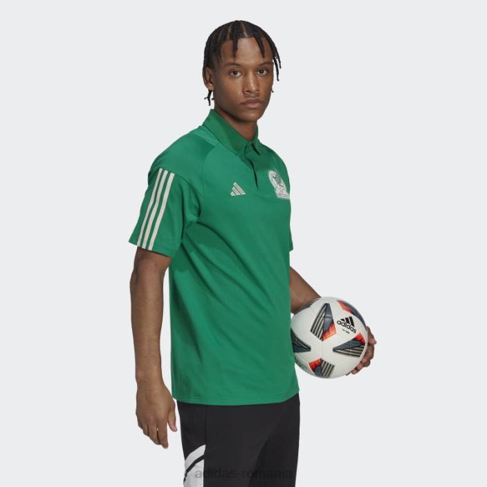Adidas tricou polo mexico tiro 23 verde adidas bărbați verde 2JBN20412