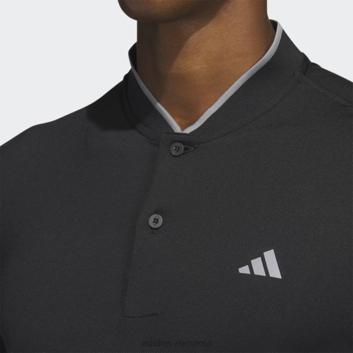 Adidas tricou polo negru cu maneca lunga bărbați negru 2JBN20248