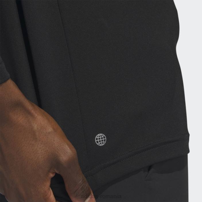 Adidas tricou polo negru cu maneca lunga bărbați negru 2JBN20248