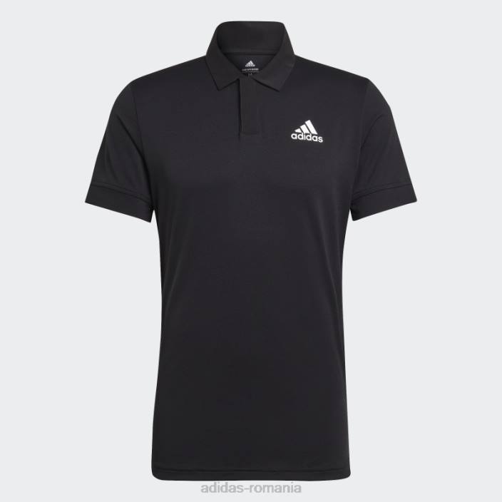 Adidas tricou polo negru tenis new york freelift bărbați negru 2JBN20584