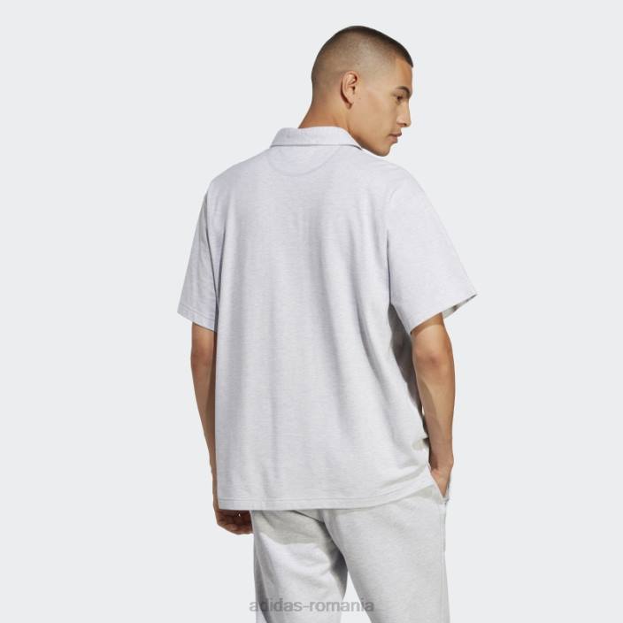 Adidas tricou polo premium essentials gri deschis Heather adidas bărbați erica gri deschis 2JBN20598