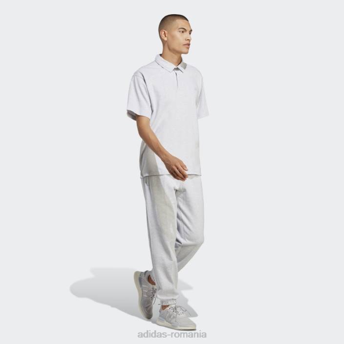 Adidas tricou polo premium essentials gri deschis Heather adidas bărbați erica gri deschis 2JBN20598
