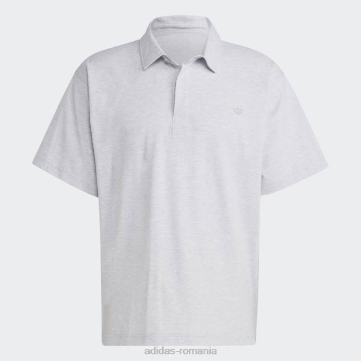 Adidas tricou polo premium essentials gri deschis Heather adidas bărbați erica gri deschis 2JBN20598