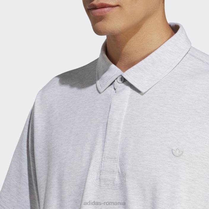 Adidas tricou polo premium essentials gri deschis Heather adidas bărbați erica gri deschis 2JBN20598