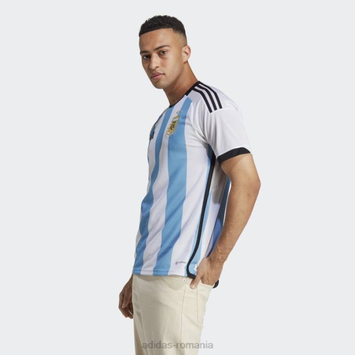 Adidas tricoul argentina 22 acasă alb bărbați alb/albastru deschis 2JBN20197
