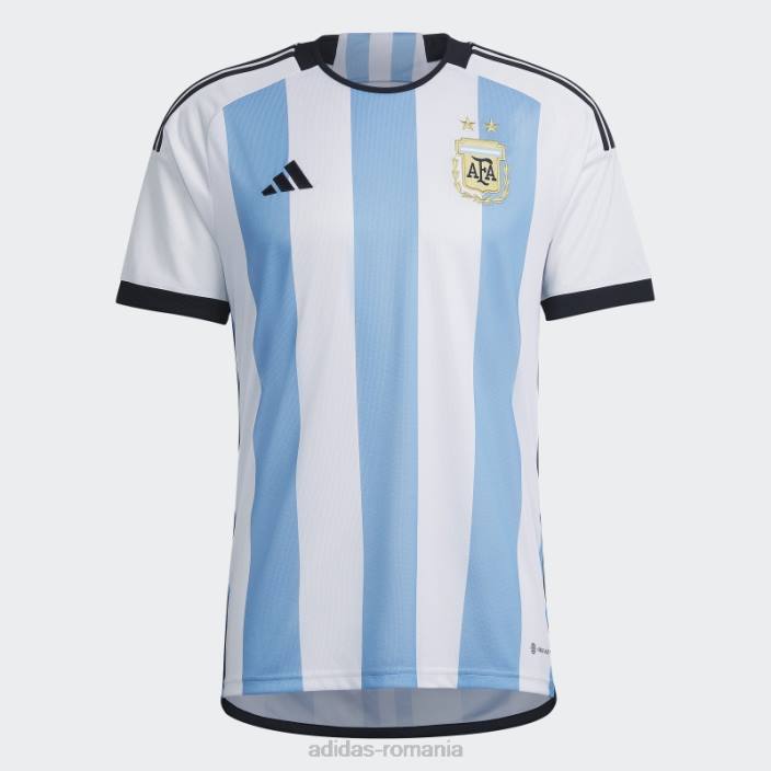 Adidas tricoul argentina 22 acasă alb bărbați alb/albastru deschis 2JBN20197