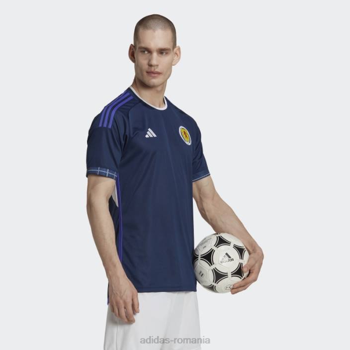 Adidas tricoul de acasă albastru bleumarin Scoția 22 adidas bărbați albastru marin 2JBN20259