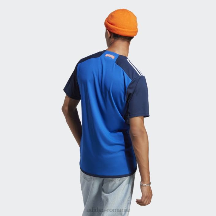 Adidas tricoul de acasă albastru fc cincinnati 23/24 bărbați albastru/marinier 2JBN20513