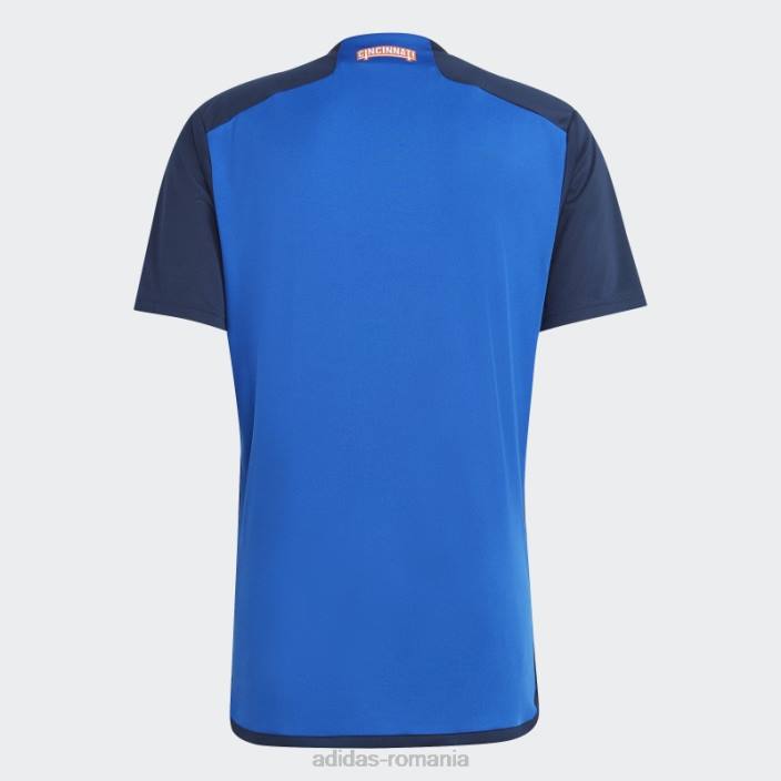 Adidas tricoul de acasă albastru fc cincinnati 23/24 bărbați albastru/marinier 2JBN20513