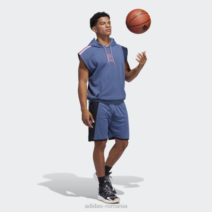 Adidas Hanorac fără mâneci cu cercuri din oțel (neutru de gen) bărbați oţel 2JBN20968